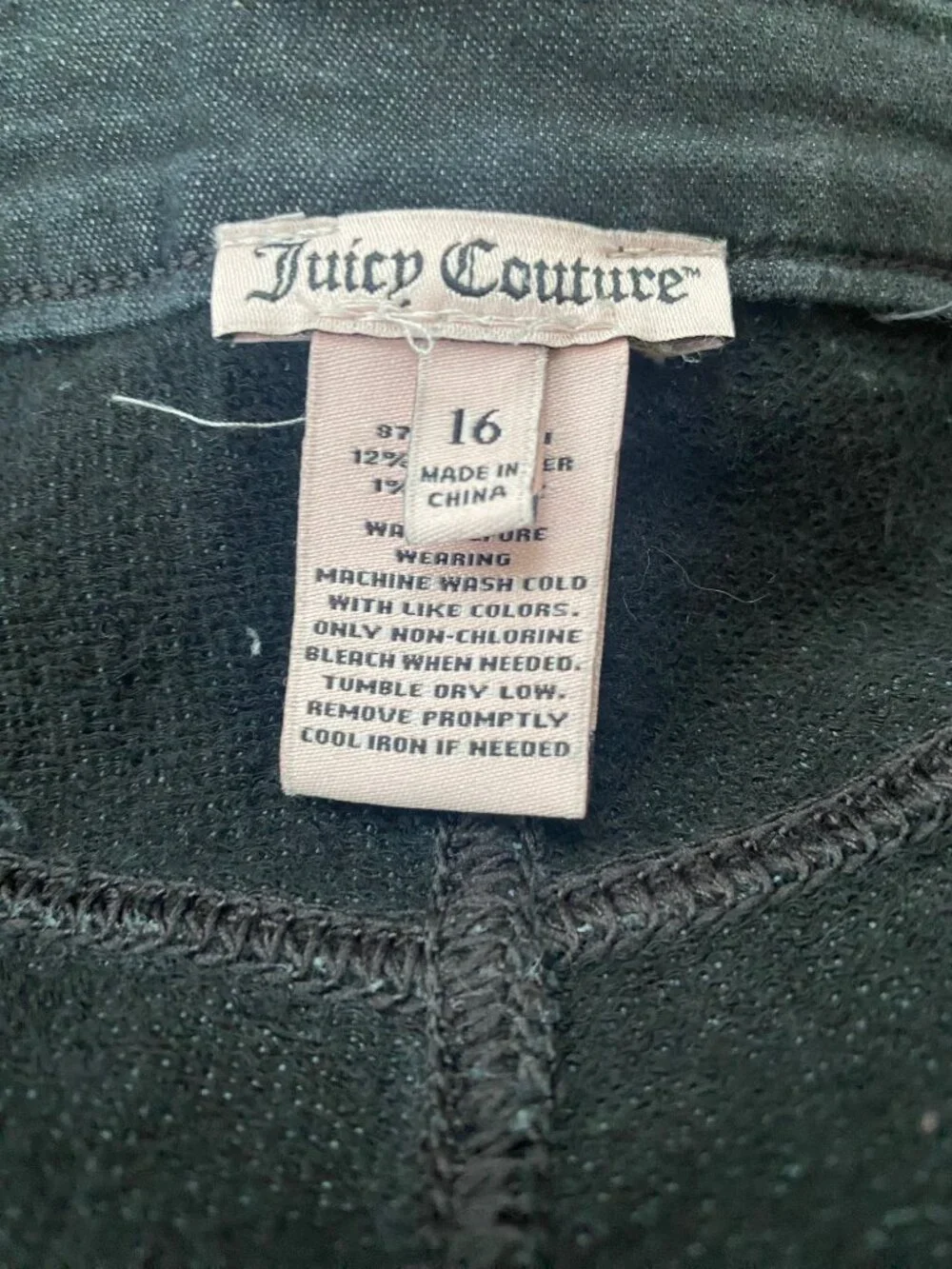 Juicy Couture Black Skinny Jeans